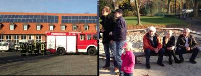 Am Samstagnachmittag (31. Oktober) konnten wir von der CDU Fraktion uns von der Leistungsbereitschaft unserer Rosendahler Freiwilligen Feuerwehr ein weiters Mal überzeugen - teils sitzend, erschöpft vom morgendlichen Arbeitseinsatz am Radweg